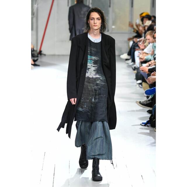 Yohji Yamamoto(ヨウジヤマモト)のYohji Yamamoto 2020SS 12本タック太パンツ メンズのパンツ(サルエルパンツ)の商品写真