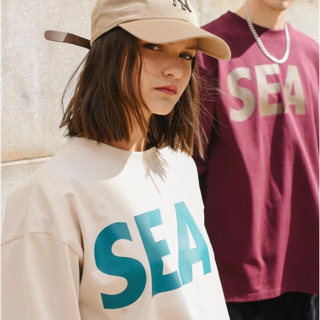 ウィンダンシー SEA L/S T-SHIRT / BUFF-B.GREEN L-