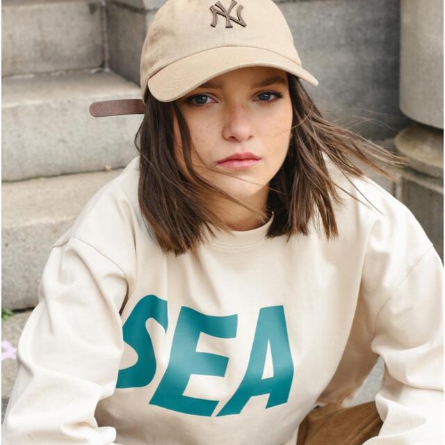 ウィンダンシー SEA L/S T-SHIRT / BUFF-B.GREEN L-