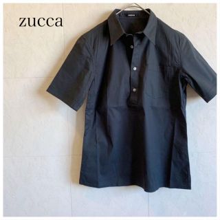 ズッカ(ZUCCa)のzucca ズッカ 半袖シャツ 黒(シャツ/ブラウス(半袖/袖なし))