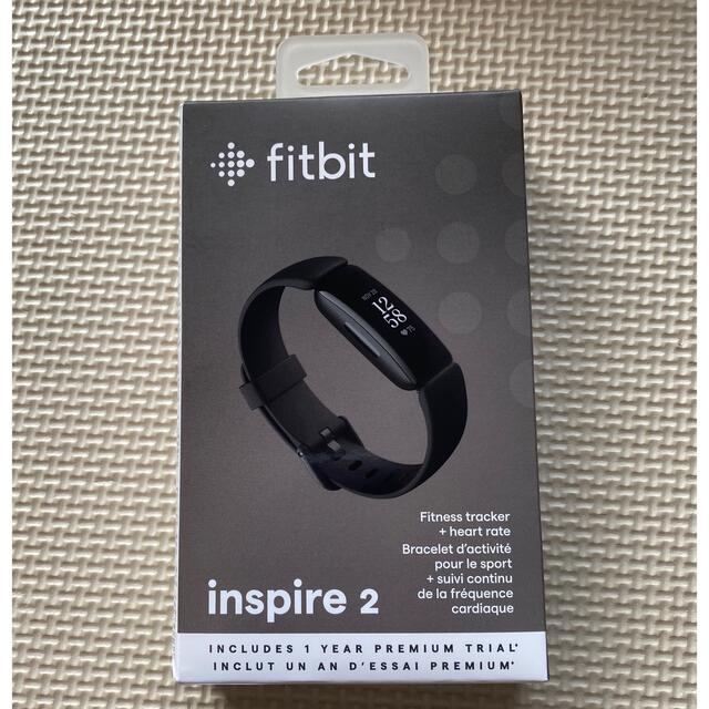 スポーツ/アウトドア【新品】Fitbit inspire 2 ブラック　フィットビット