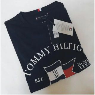 トミーヒルフィガー(TOMMY HILFIGER)の新品未使用✴︎tommy hiifiger トミーヒルフィガー メンズTシャツ(Tシャツ/カットソー(半袖/袖なし))