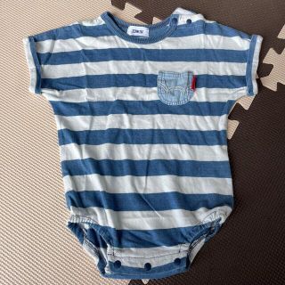 エドウィン(EDWIN)のロンパース  男の子夏服　80センチ(ロンパース)