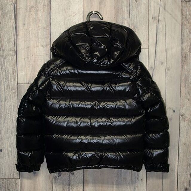 MONCLER(モンクレール)のモンクレール・子ども用ダウンジャケット◇ブラック　8　ワンシーズン使用　美品 キッズ/ベビー/マタニティのキッズ服男の子用(90cm~)(ジャケット/上着)の商品写真