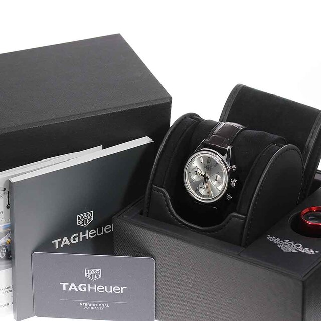 ★箱・保証書付き【TAG HEUER】タグホイヤー カレラ 160周年記念 クロノグラフ リミテッドエディション CBK221B 自動巻き メンズ【ev10】