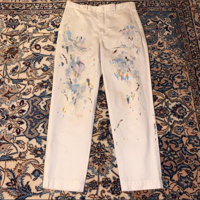 SOE(ソーイ)のsoe 20ss Painter Slacks ソーイ　スラックス  ペンキ メンズのパンツ(スラックス)の商品写真