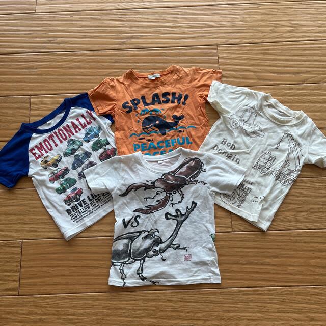 西松屋(ニシマツヤ)の男の子☆100センチ☆半袖Tシャツ キッズ/ベビー/マタニティのキッズ服男の子用(90cm~)(Tシャツ/カットソー)の商品写真