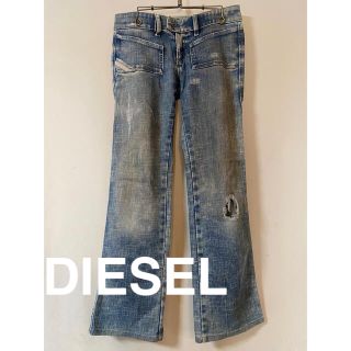 ディーゼル(DIESEL)の26 DIESEL DENIMGALLERY クラッシュダメージデニム ジーンズ(デニム/ジーンズ)