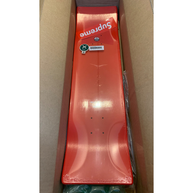 Supreme Uncut Box Logo Skateboard Deck Red