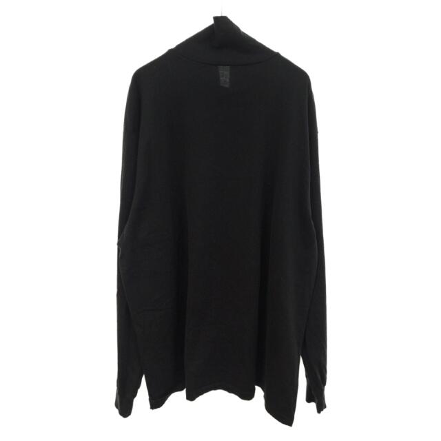 AURALEE オーラリー LUSTER PLAITING HI NECK L/S TEE ラスタープラッティングハイネックカットソー ブラック 1