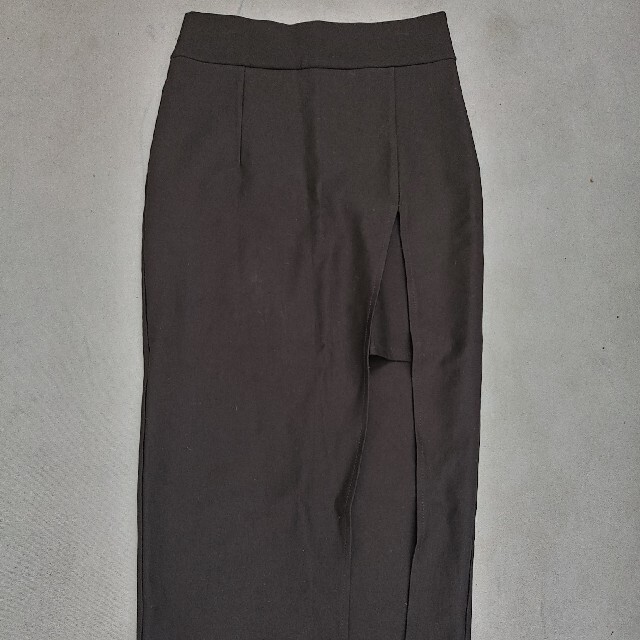 ストレッチロングスリットスカート レディースのスカート(ロングスカート)の商品写真