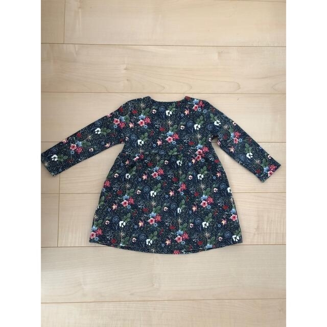 ZARA KIDS(ザラキッズ)の【値下げ中】zaraベイビー長袖ワンピース キッズ/ベビー/マタニティのキッズ服女の子用(90cm~)(ワンピース)の商品写真