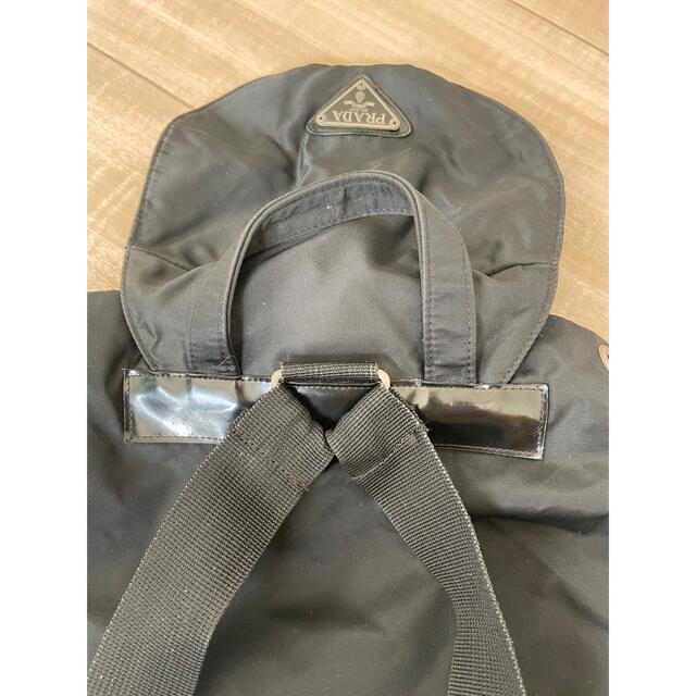 PRADA(プラダ)のリュクサック ブラック レディースのバッグ(リュック/バックパック)の商品写真