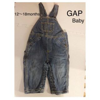 ベビーギャップ(babyGAP)のBabyGAP オーバーオール サロペット デニム  70 80 85(パンツ)