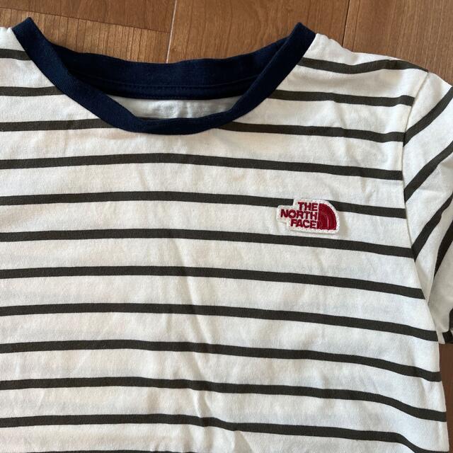 THE NORTH FACE(ザノースフェイス)のノースフェイスのTシャツ　サイズ110 キッズ/ベビー/マタニティのキッズ服男の子用(90cm~)(Tシャツ/カットソー)の商品写真