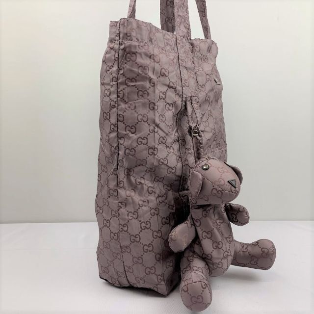 Gucci - 未使用□グッチ GUCCI□ GGナイロン テディベア トートバック