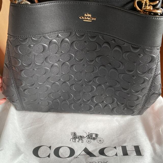 レザー新品 COACH コーチ ショルダーバッグ F25954