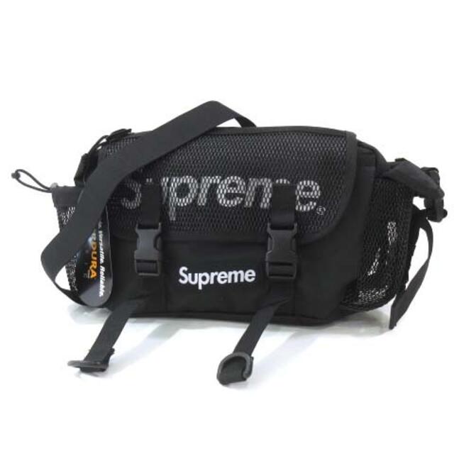 20ss Supreme Waist Bag Black ウエストバック