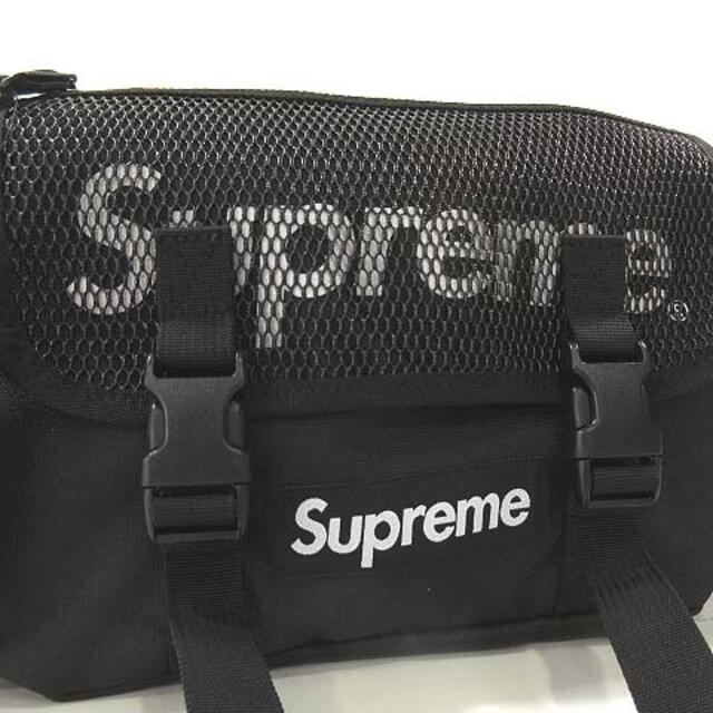 Supreme 20ss Waist Bag black 黒