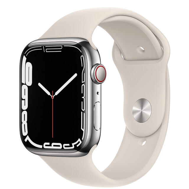 腕時計(デジタル)Apple Watch Series7 45mm ステンレス