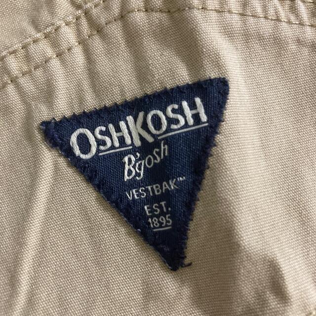 OshKosh(オシュコシュ)のオシュコシュ  オーバーオール　ベージュ キッズ/ベビー/マタニティのキッズ服男の子用(90cm~)(その他)の商品写真