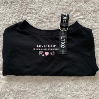 ラブトキシック(lovetoxic)のlovetoxic トレーナー(Tシャツ/カットソー)