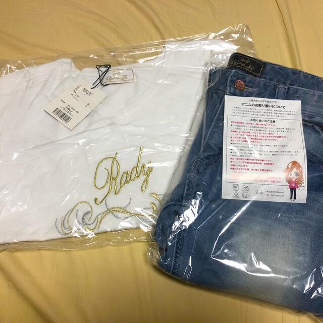 rady デニム　ロゴＴシャツ　セット