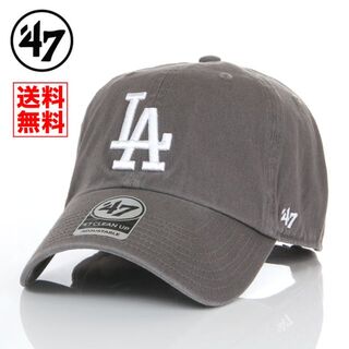 フォーティセブン(47 Brand)の【新品】47BRAND キャップ LA ドジャース 帽子 ダークグレー(キャップ)