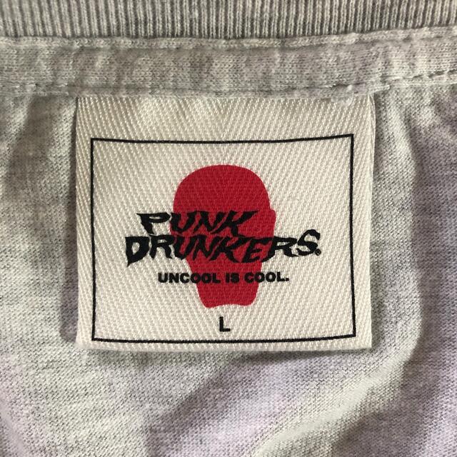 PUNK DRUNKERS(パンクドランカーズ)のPUNK DRUNKERS uncool is cool Tシャツ サイズL メンズのトップス(Tシャツ/カットソー(半袖/袖なし))の商品写真