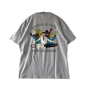 パンクドランカーズ(PUNK DRUNKERS)のPUNK DRUNKERS uncool is cool Tシャツ サイズL(Tシャツ/カットソー(半袖/袖なし))