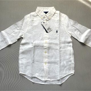 ラルフローレン(Ralph Lauren)のラルフローレン 麻 長袖シャツ キッズ用(ブラウス)