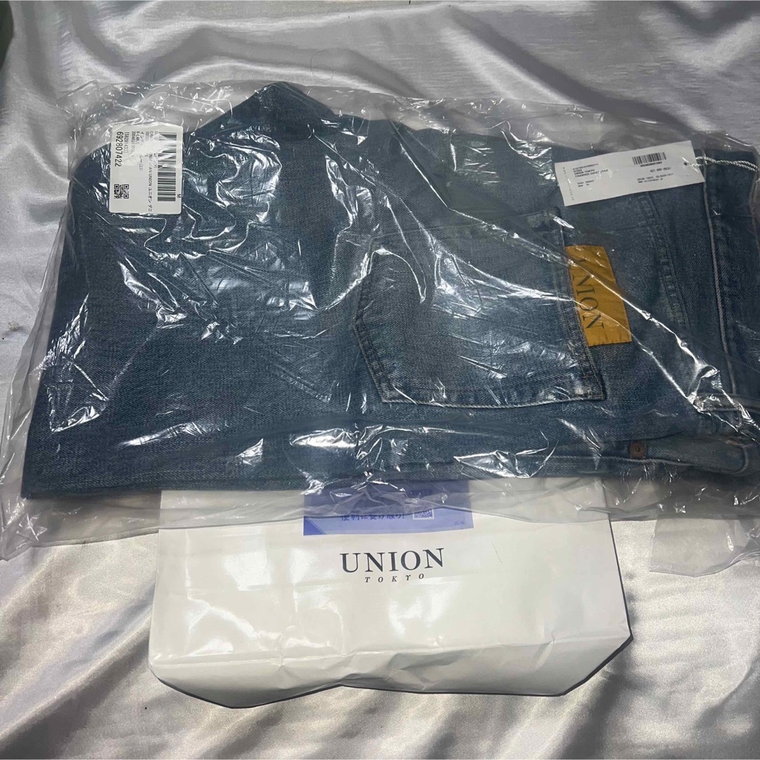 【XL】UNION ORIGINAL CRASHED DENIM JEAN メンズのパンツ(デニム/ジーンズ)の商品写真