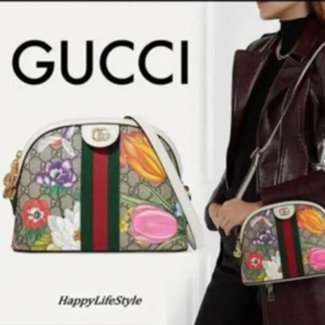 Gucci - 新品　グッチ　フローラル　ショルダーバッグ