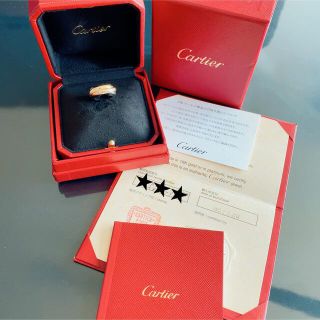 カルティエ(Cartier)の［送料込］　Cartier  トリニティリング　50(リング(指輪))