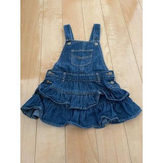 ベビーギャップ(babyGAP)の女児　90 ジャンバースカート(ワンピース)