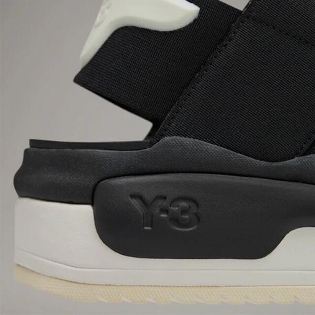 Y-3(ワイスリー)のY3 サンダル HOKORI ブラック26センチ メンズの靴/シューズ(サンダル)の商品写真