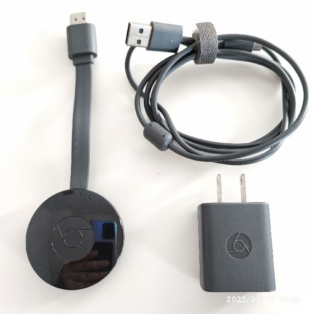 Google(グーグル)のGoogle ChromeCast 映像と音声 スマホ/家電/カメラのテレビ/映像機器(その他)の商品写真