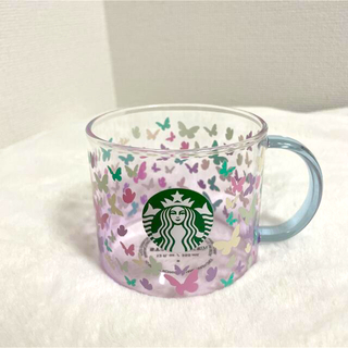 スターバックスコーヒー(Starbucks Coffee)のスタバ　2022春　バタフライマグ(グラス/カップ)