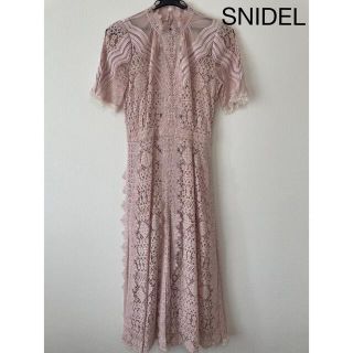 スナイデル(SNIDEL)のSNIDEL レースロングワンピース(ロングワンピース/マキシワンピース)