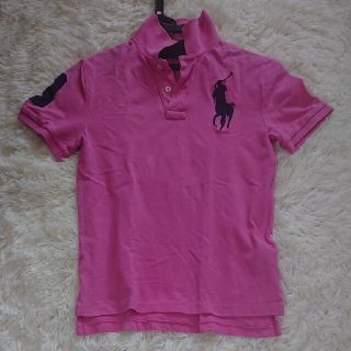 ポロラルフローレン(POLO RALPH LAUREN)のＰｏｌｏ    RALPH LAUREN     サイズs くすみピンク(ポロシャツ)