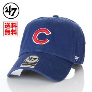 フォーティセブン(47 Brand)の【新品】47BRAND キャップ シカゴ カブス 帽子 青 メンズ レディース(キャップ)