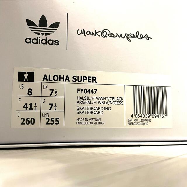【限定巾着付き】ALOHA Super Mark Gonzalez adidas 3