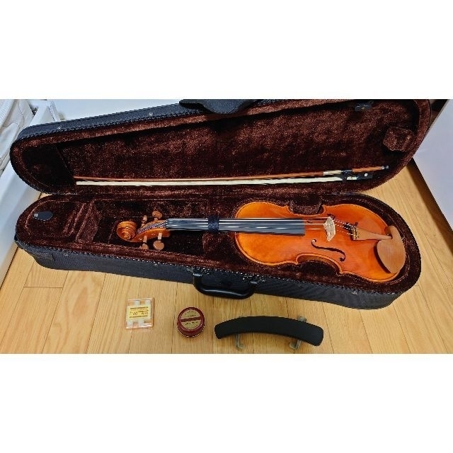 バイオリン 4/4 ケース付き 楽器の弦楽器(ヴァイオリン)の商品写真