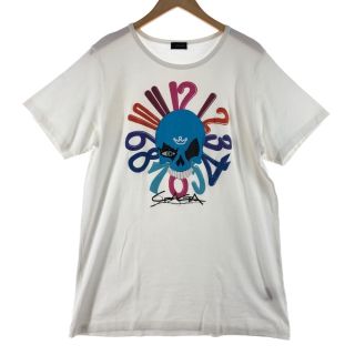 ガガミラノ(GaGa MILANO)の〇〇GAGA MILANO ガガミラノ メンズ Tシャツ サイズXL アイボリー(Tシャツ/カットソー(七分/長袖))