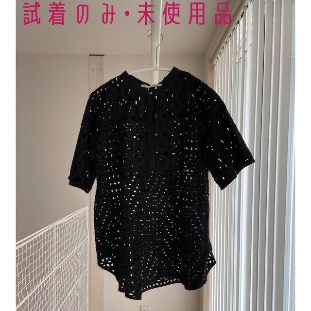 春早割 LADY - LUCA LUCK フラワーカットワークブラウス LC/LLL LUCA