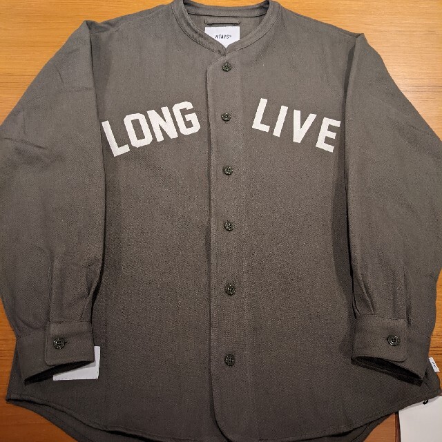 WTAPS LEAGUE / LS / COTTON. FLANNEL 21AW