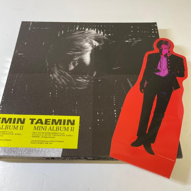 SHINee テミン　TAEMIN   WANT   ペーパースタンド付 エンタメ/ホビーのCD(K-POP/アジア)の商品写真