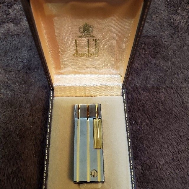 美品 dunhill ダンヒルガスライター 箱付き小物