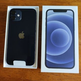 【未使用】iPhone12 本体 64GB ブラック 黒(スマートフォン本体)