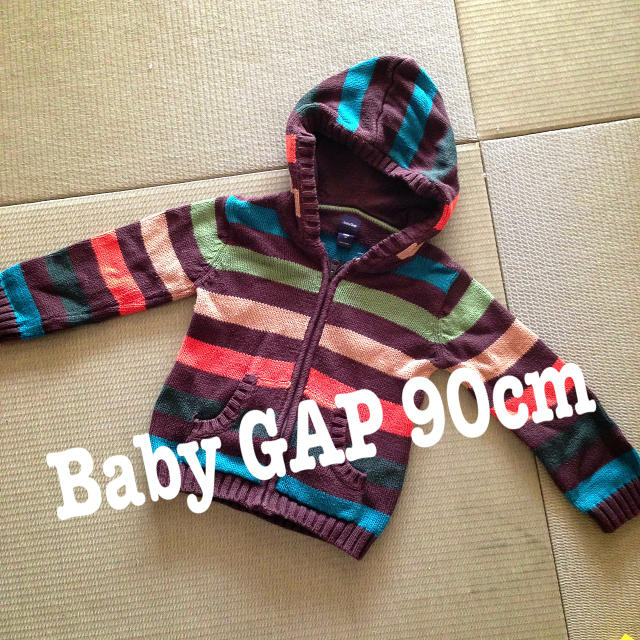 GAP(ギャップ)のBaby GAP ニットパーカー キッズ/ベビー/マタニティのキッズ服男の子用(90cm~)(その他)の商品写真